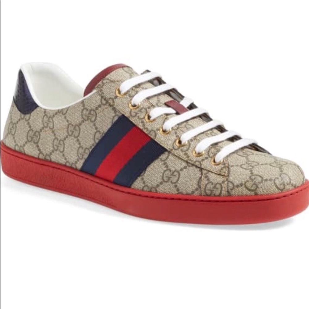 GUCCI Ace Webbed sneaker